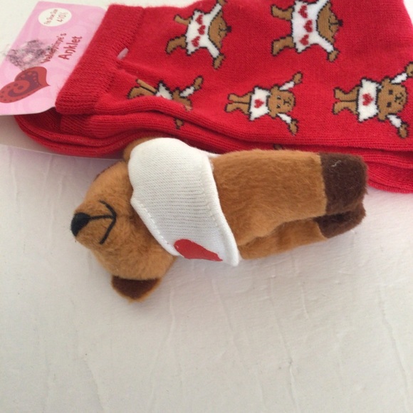 VALENTINE SOCKS NWT SIZE 4-10.5 - Picture 6 of 7